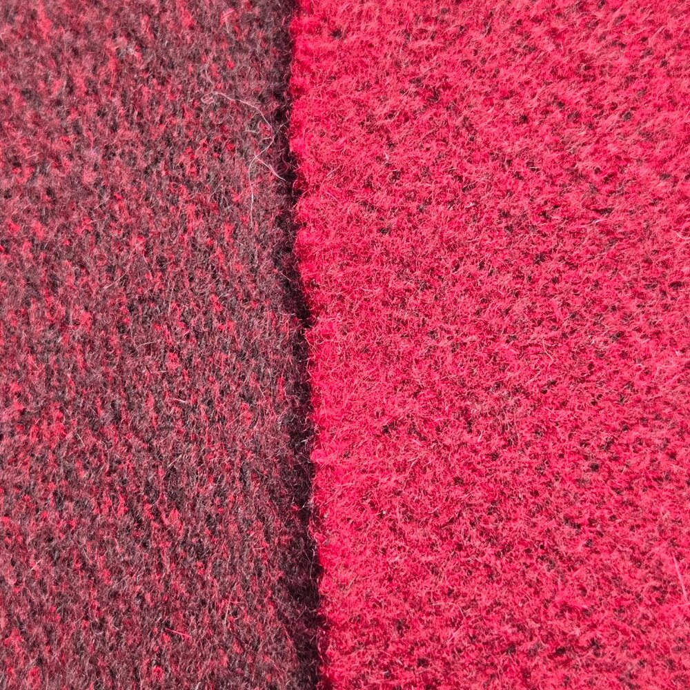 Banana Republic Double Face Cashmere Scarf Brick Burgundy Red - Picture 6 of 9